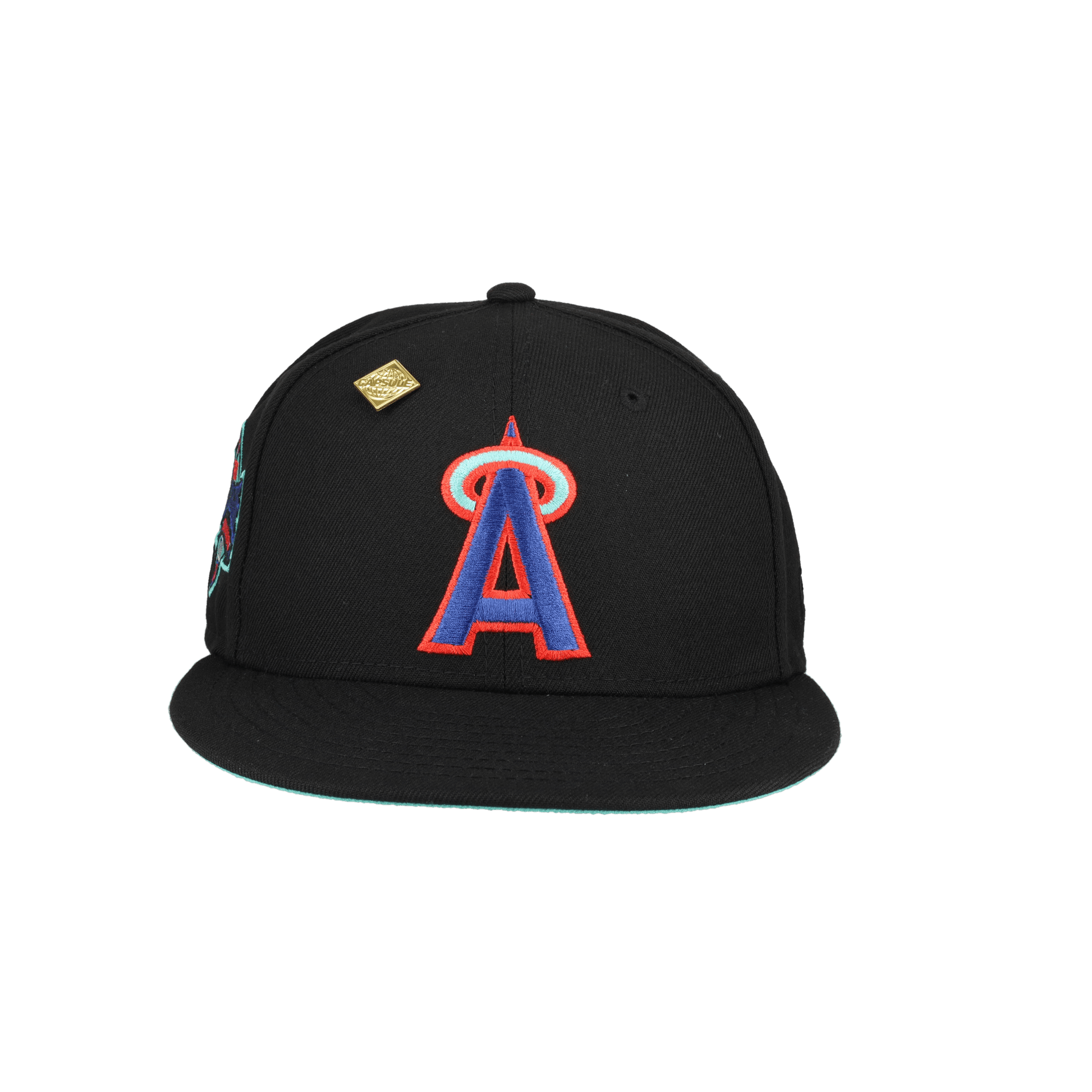 California Angels Mintacular Collection 1989 All Star Game Patch Fitted Hat - Lucid Soles