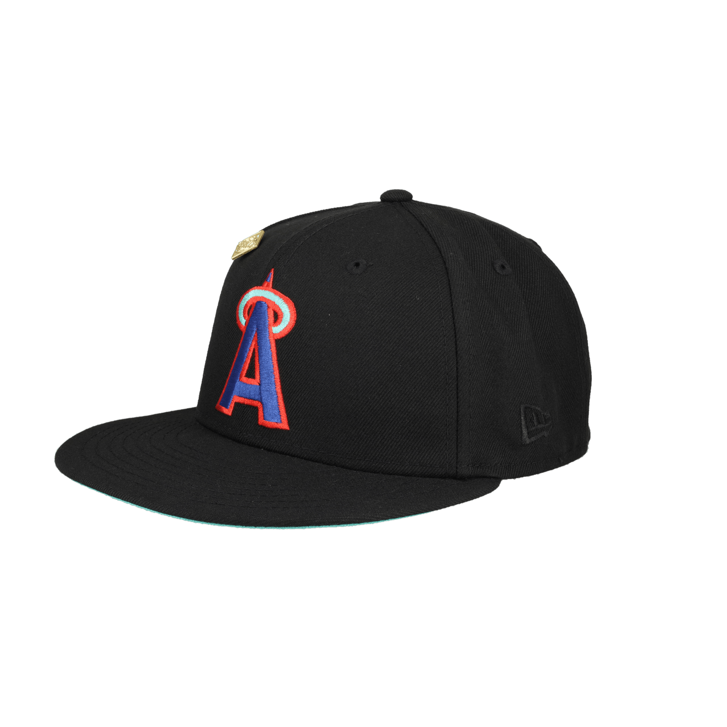 California Angels Mintacular Collection 1989 All Star Game Patch Fitted Hat - Lucid Soles