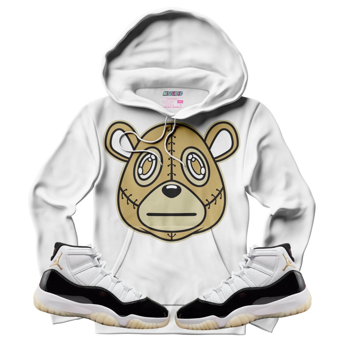 Misguide (Air Jordan 11 Gratitude) Hoodie - Lucid Soles