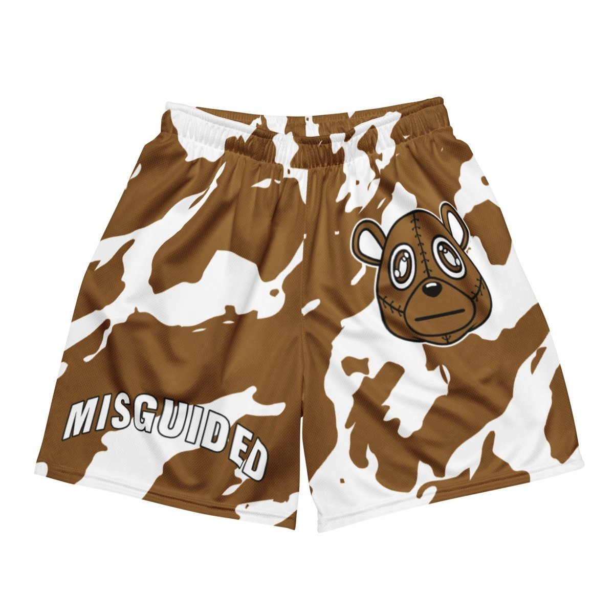 Misguided (Air Jordan 13 Wheat) Mesh Shorts - Lucid Soles