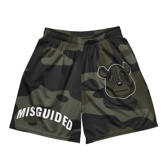 Misguided (Air Jordan 4 Craft "Olive") Mesh Shorts - Lucid Soles