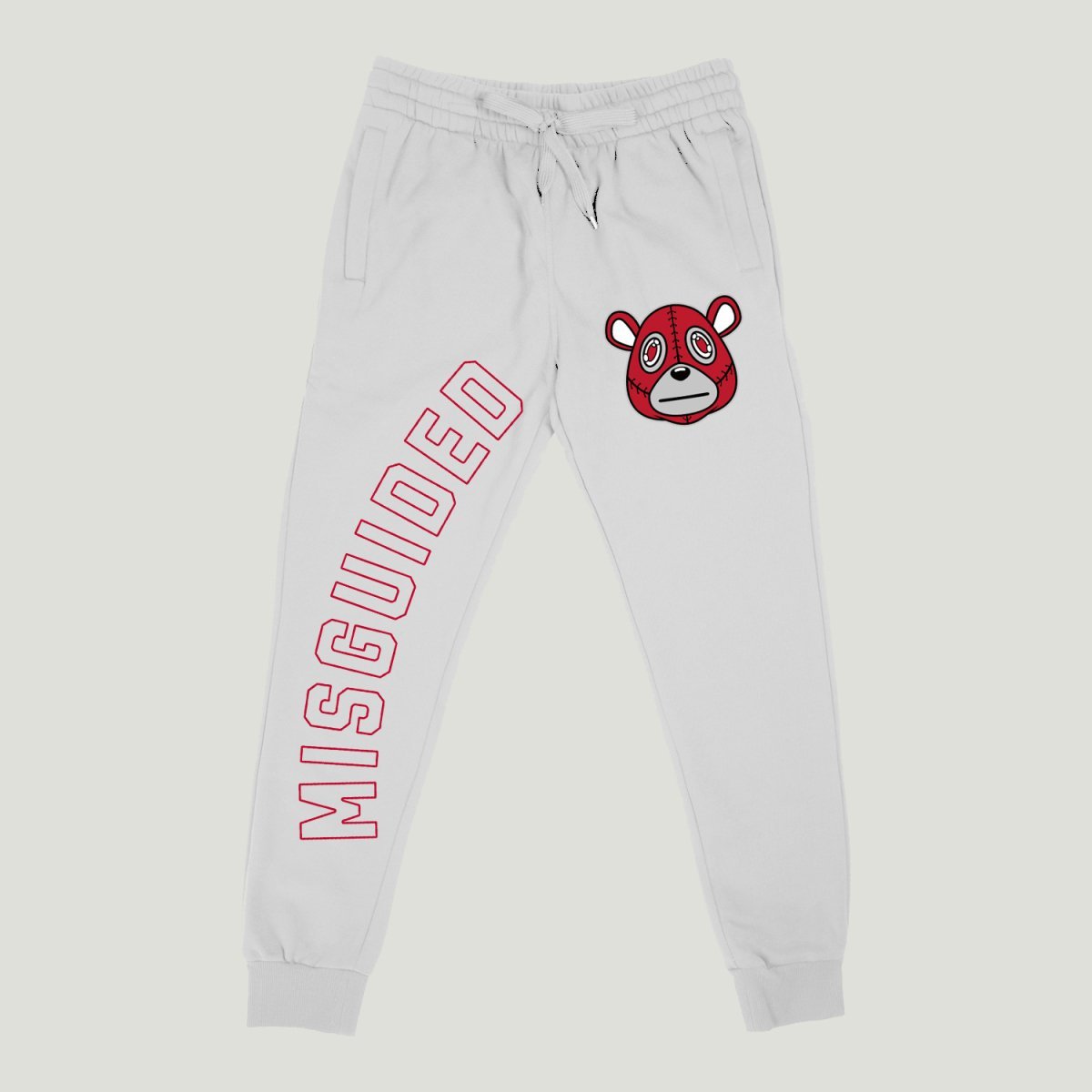 Misguided (Air Jordan 4 Red Cement) Joggers - Lucid Soles