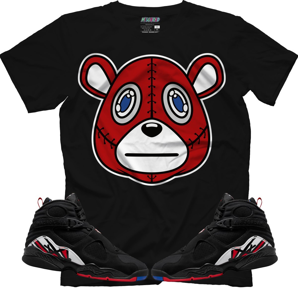 Misguided (Air Jordan 8 Playoff) T-Shirt - Lucid Soles