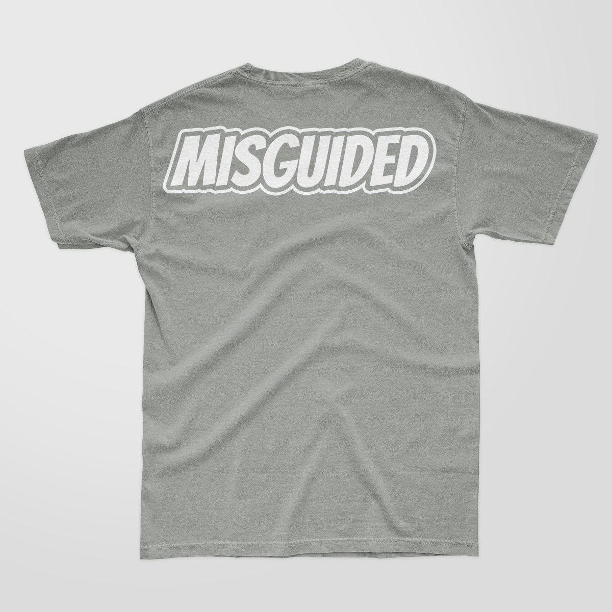 Misguided Chenille (Red Oreo 6's) T-Shirt - Grey - Lucid Soles