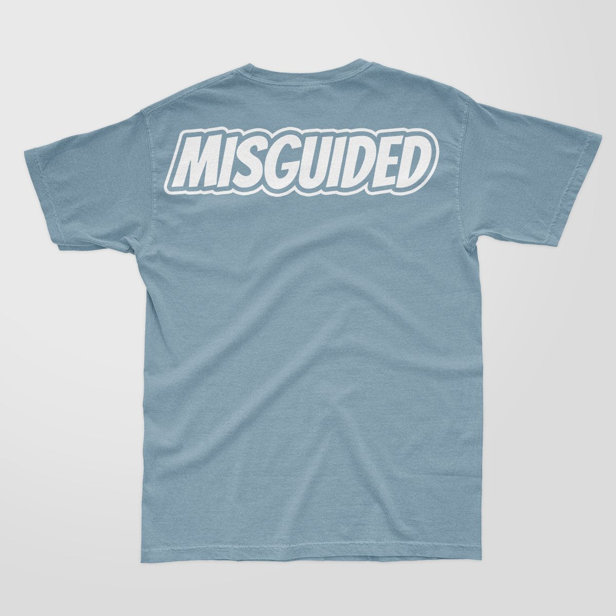 Misguided Chenille (Red Oreo 6's) T-Shirt - Light Denim - Lucid Soles