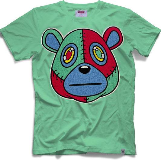 Misguided Chenille T-Shirt - Mint - Lucid Soles