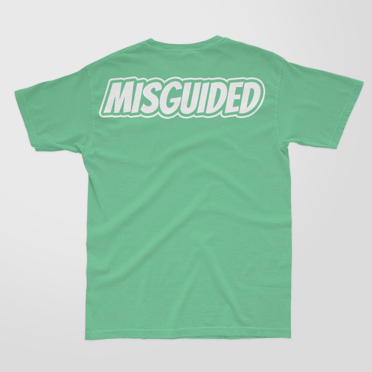 Misguided Chenille T-Shirt - Mint - Lucid Soles