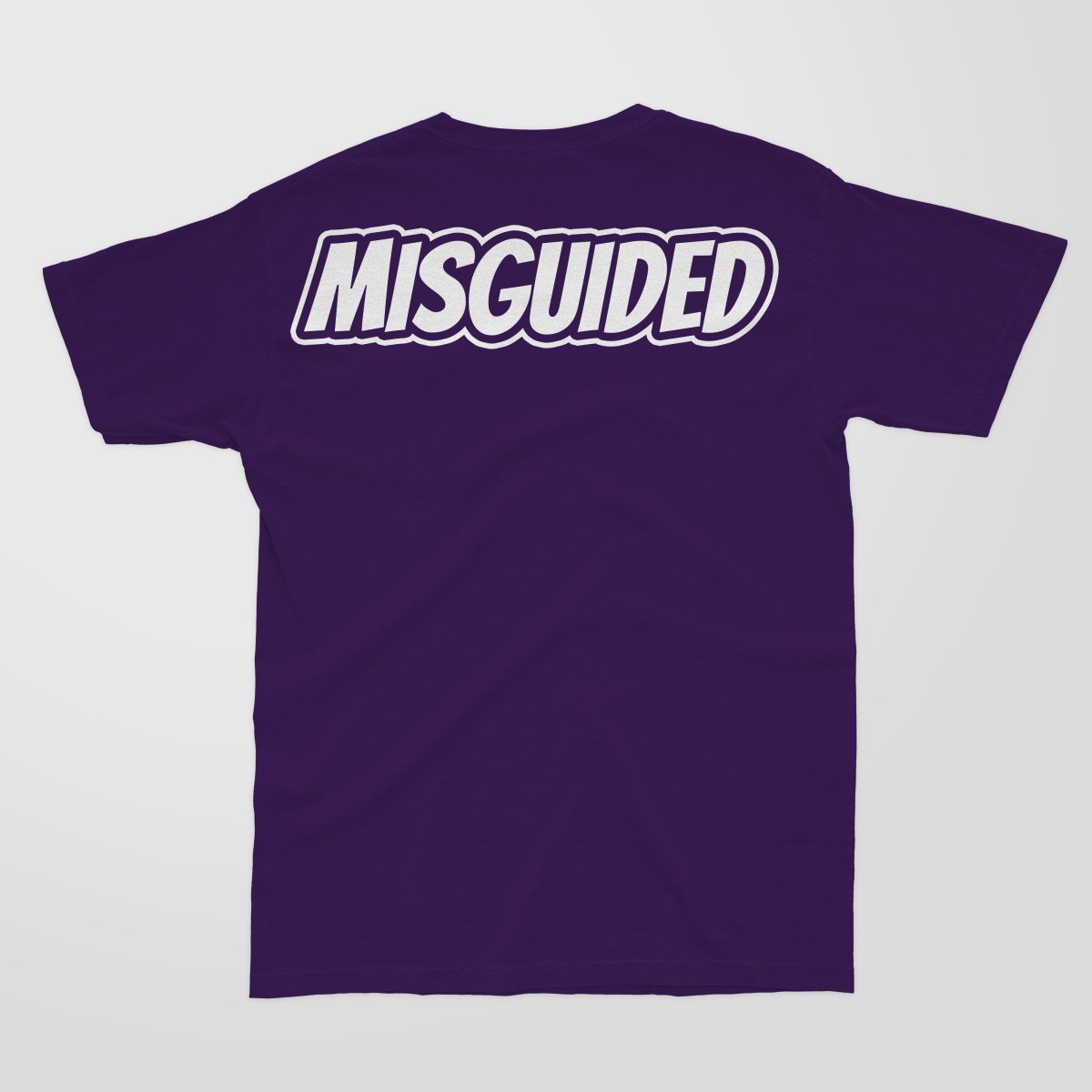 Misguided Chenille T-Shirt - Purple - Lucid Soles