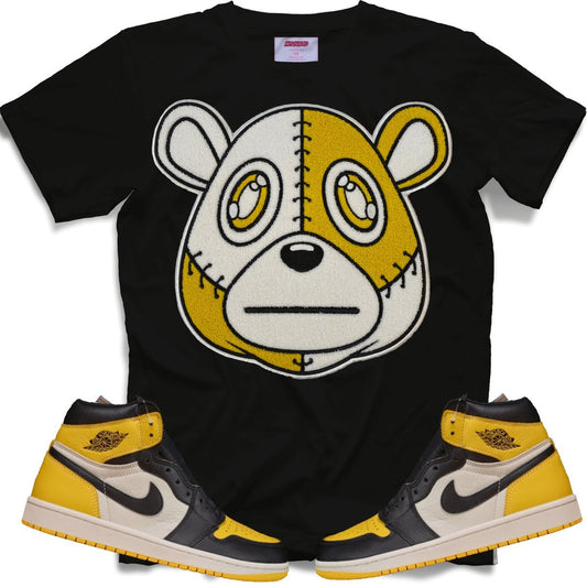 Misguided Chenille (Taxi 1's) T-Shirt - Black - Lucid Soles