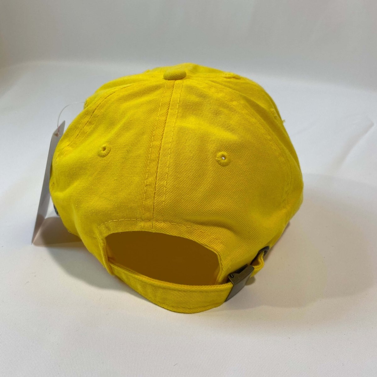Misguided Distressed Dad Hat - Yellow - Lucid Soles