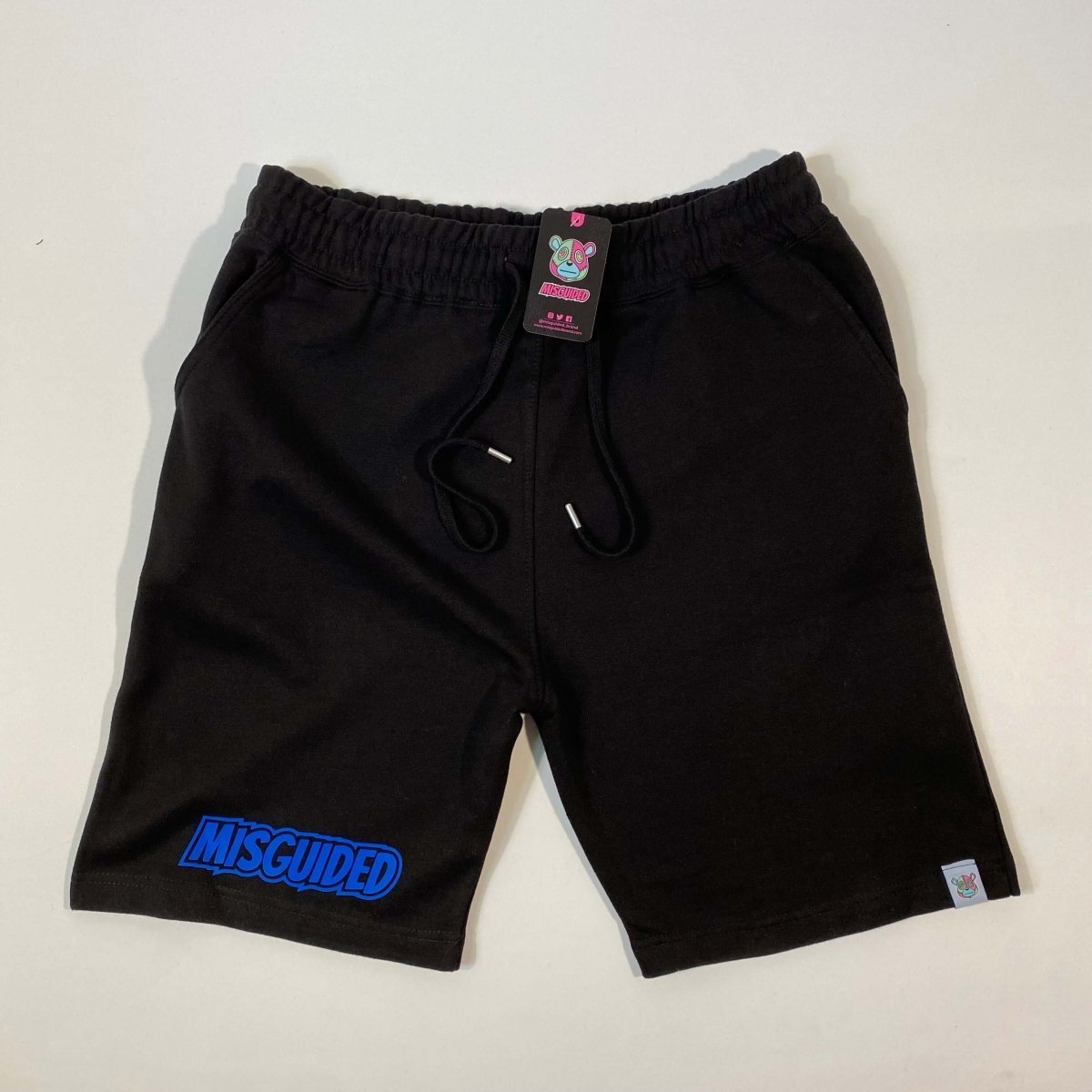 Misguided Jogger Shorts - Black - Lucid Soles