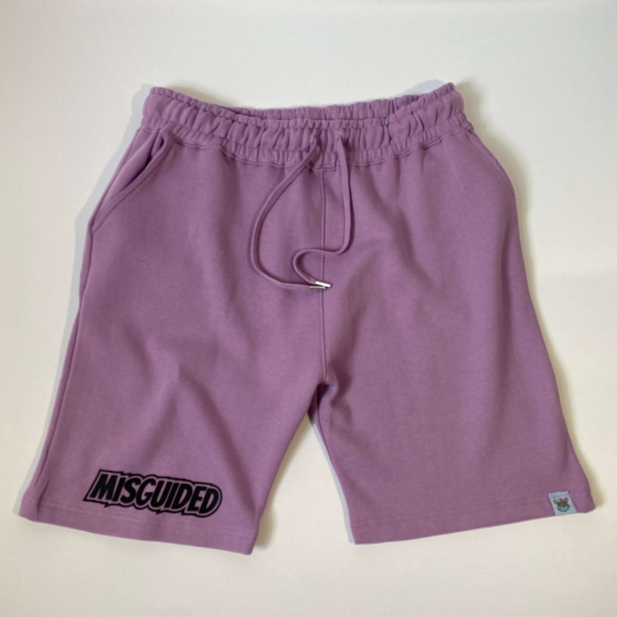 Misguided Jogger Shorts - Lavender - Lucid Soles