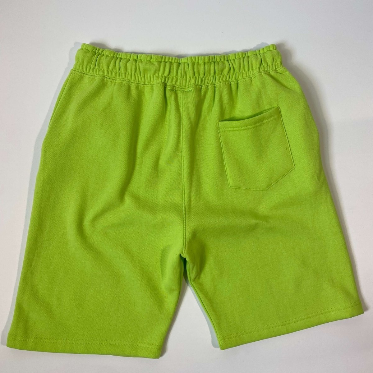 Misguided Jogger Shorts - Lime - Lucid Soles
