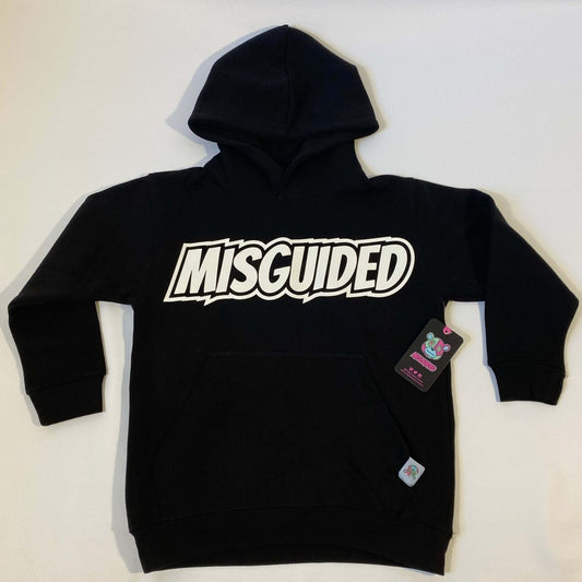 Misguided Kids Hoodie - Black - Lucid Soles
