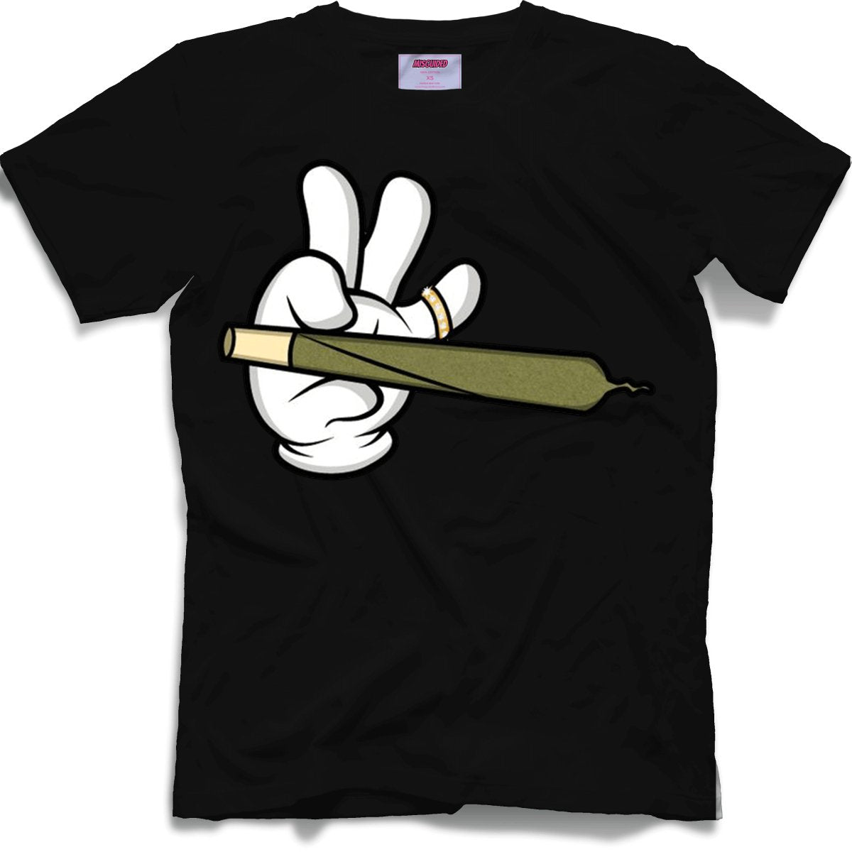 Misguided (Loud Hands) T-Shirt - Black - Lucid Soles