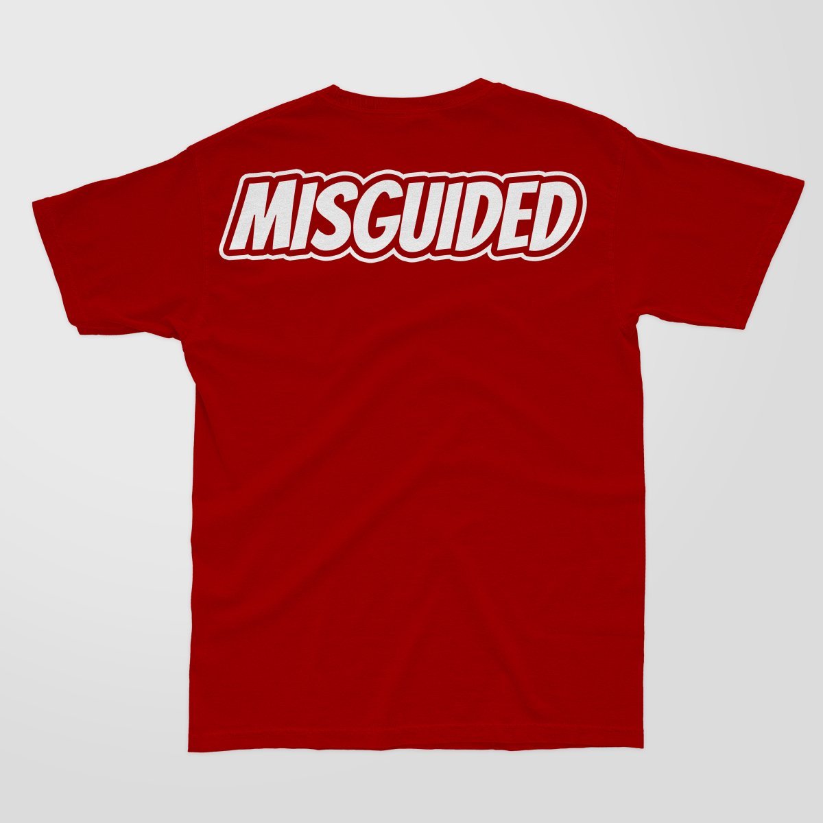 Misguided (Loud Hands) T-Shirt - Red - Lucid Soles