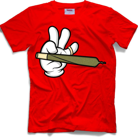 Misguided (Loud Hands) T-Shirt - Red - Lucid Soles