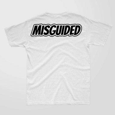 Misguided (Loud Hands) T-Shirt - White - Lucid Soles