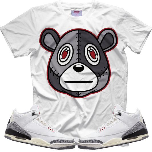 Misguided (Retro 3 White Cement) T-Shirt - Lucid Soles