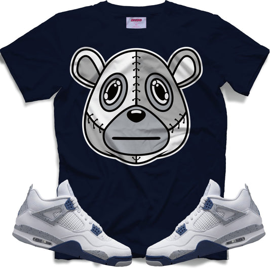 Misguided (Retro 4 Midnight Navy) T-Shirt - Lucid Soles