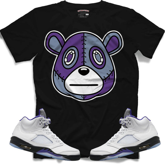 Misguided (Retro 5 Concord) T-Shirt - Black - Lucid Soles