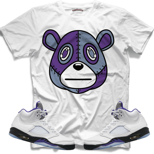 Misguided (Retro 5 Concord) T-Shirt - White - Lucid Soles