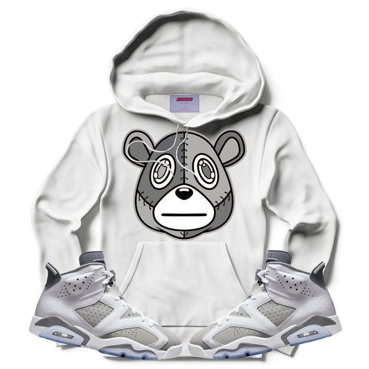 Misguided (Retro 6 Cool Grey) Hoodie - Lucid Soles