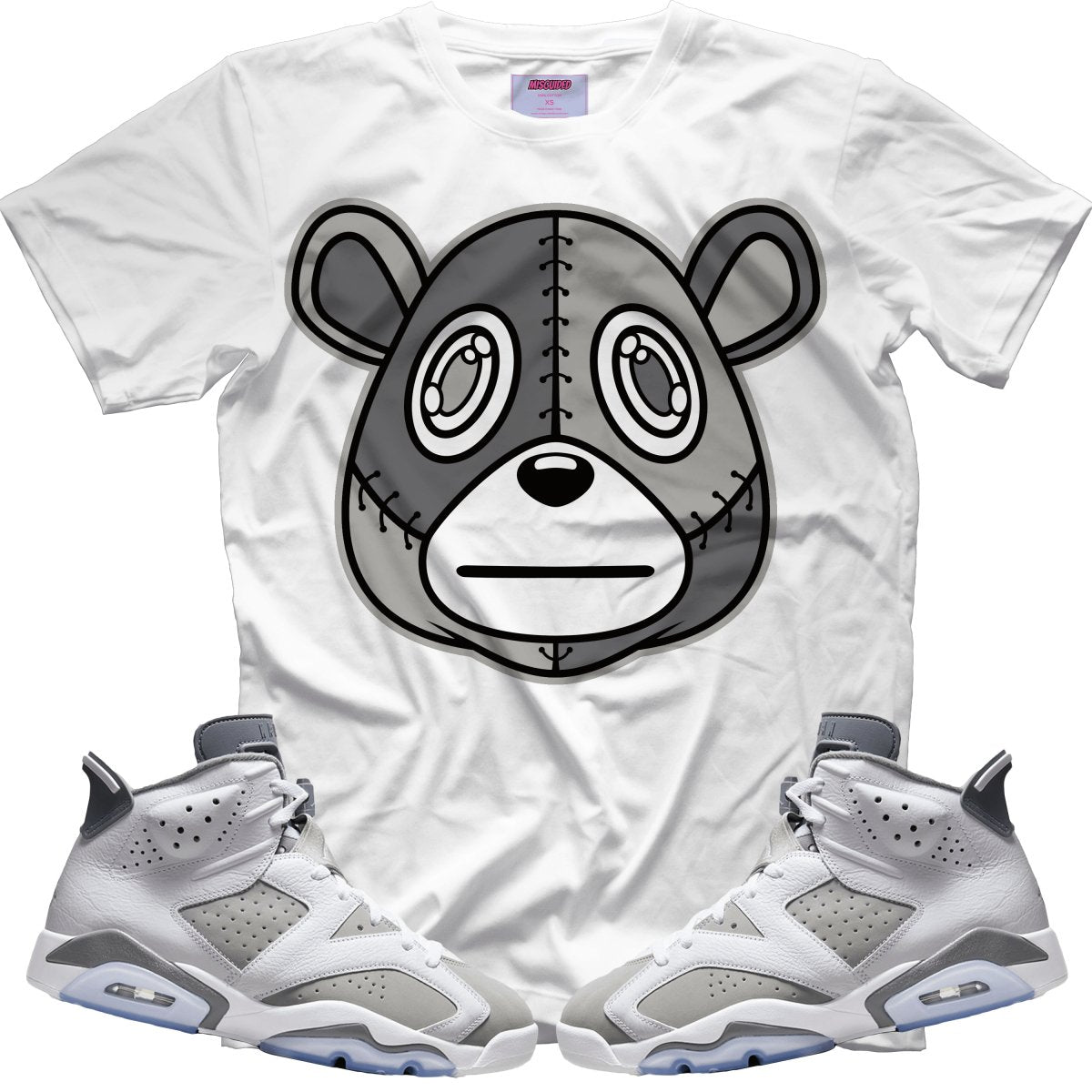 Misguided (Retro 6 Cool Grey) T-Shirt - Lucid Soles