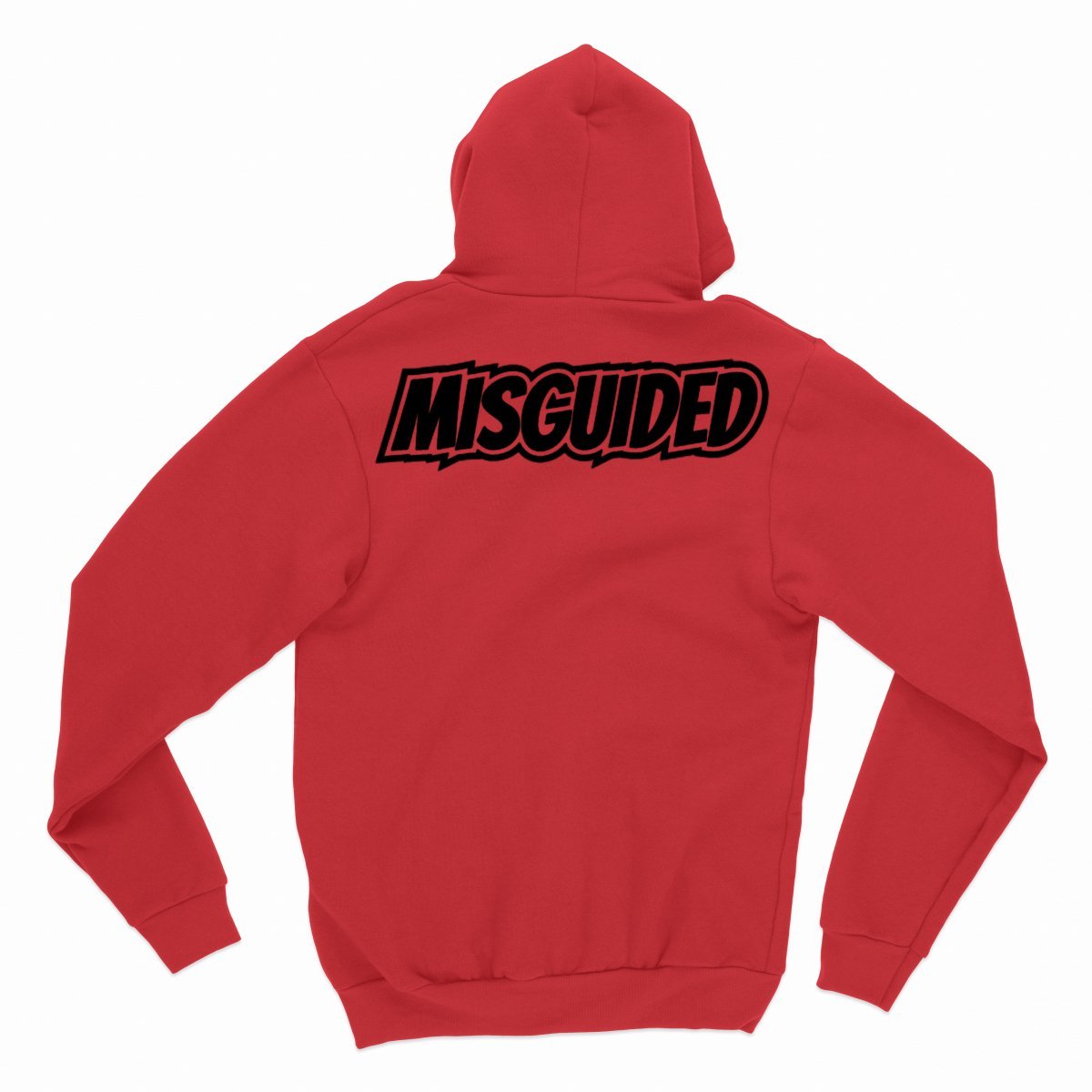 Misguided (Retro 7 Citrus) Hoodie - Red - Lucid Soles