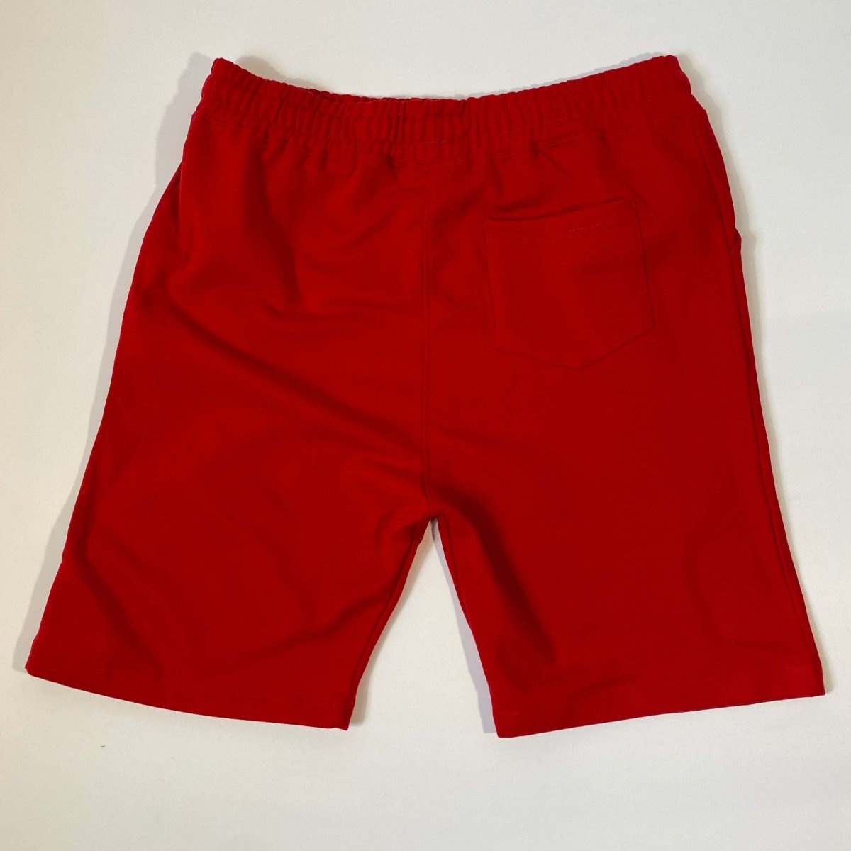 Misguided (Retro 7 Citrus) Jogger Shorts - Red - Lucid Soles