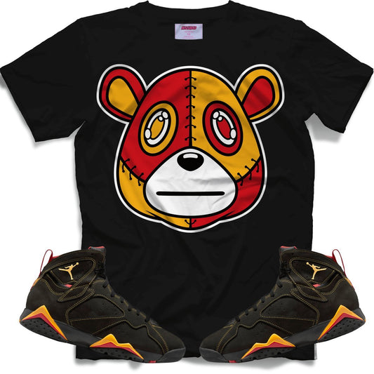 Misguided (Retro 7 Citrus) T-Shirt - Black - Lucid Soles