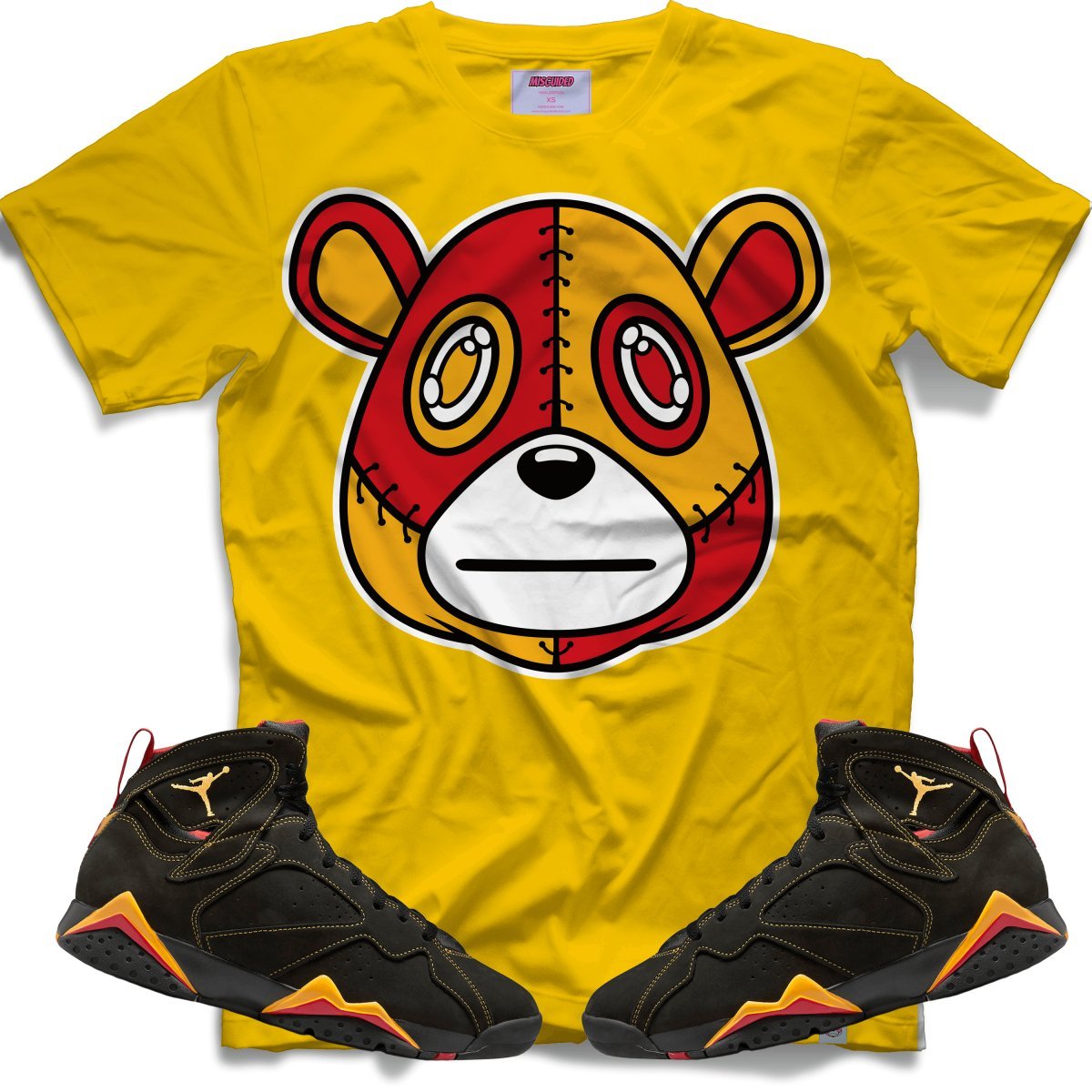 Misguided (Retro 7 Citrus) T-Shirt - Citrus - Lucid Soles