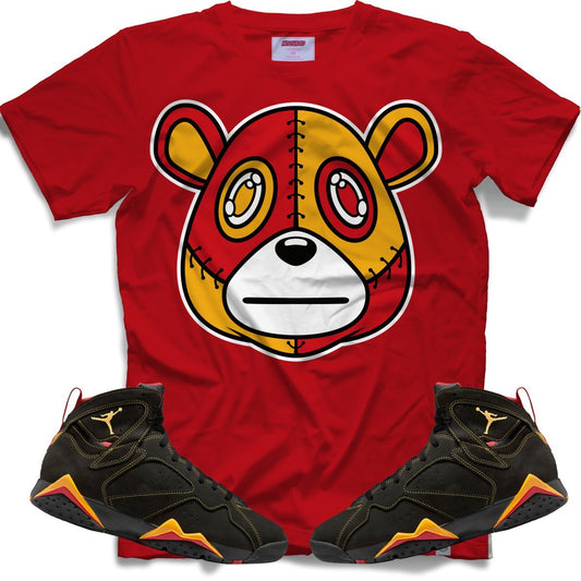 Misguided (Retro 7 Citrus) T-Shirt - Red - Lucid Soles