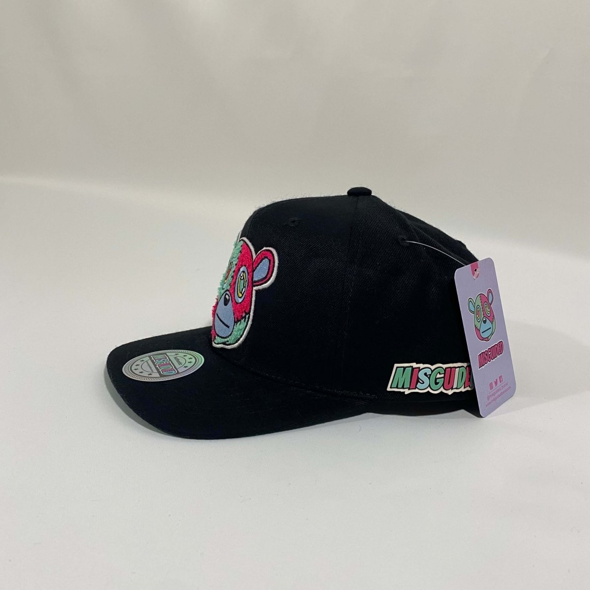 Misguided Snapback - Black - Lucid Soles