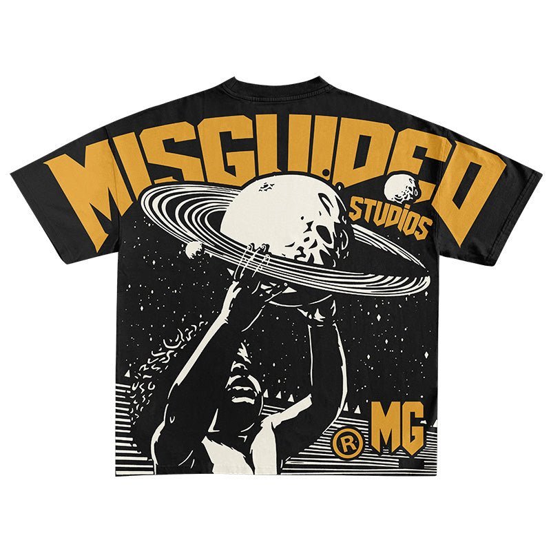 Misguided Studios (Air Jordan 6 Retro Yellow Ochre) T-Shirt - Lucid Soles