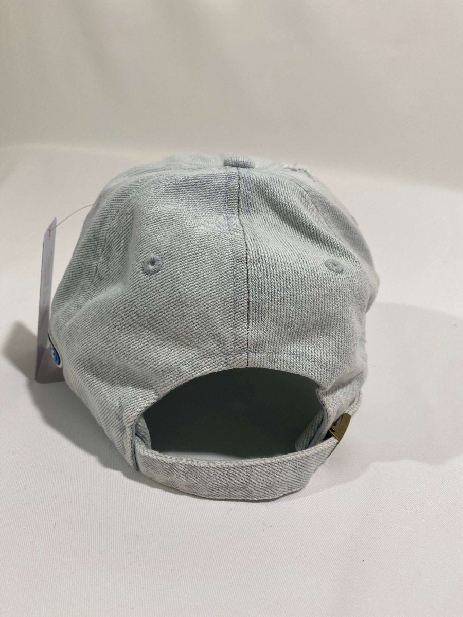 Misguided (UNC 6's) Distressed Dad Hat - Light Denim - Lucid Soles
