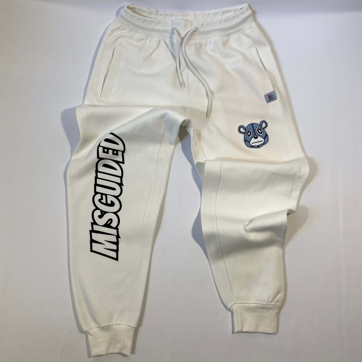 Misguided (UNC 6's) Joggers - White - Lucid Soles