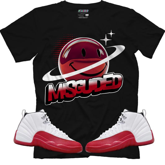 Misguided World (Air Jordan 12 Cherry) T-Shirt - Lucid Soles