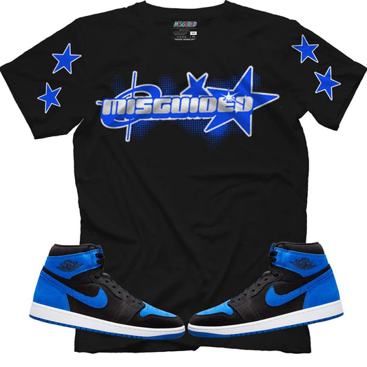 Misguided Y2K (Air Jordan 1 Royal Reimagined) T-Shirt - Lucid Soles