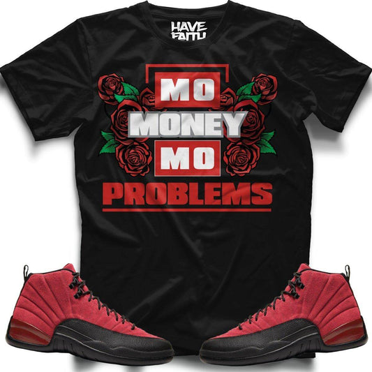 Mo Money (Reverse Flu Game Retro 12's) T-Shirt - Lucid Soles