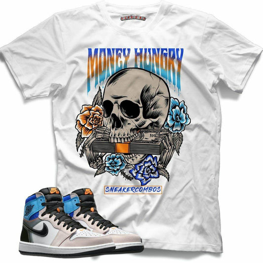 Money Hungry (Retro 1 Prototype) T-Shirt - Lucid Soles