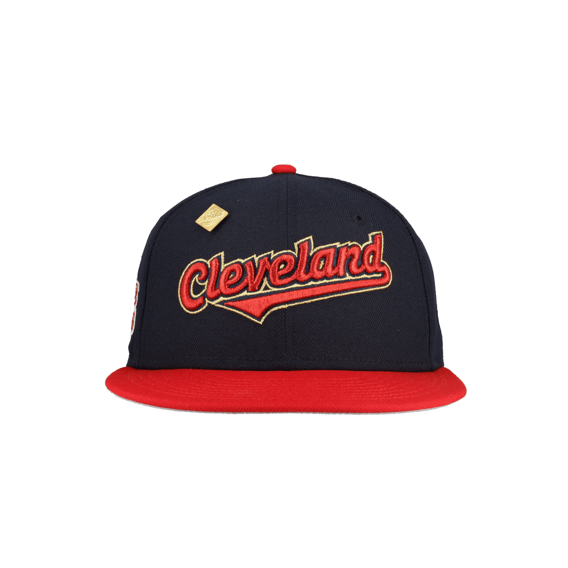 Cleveland Indians Navy 1995 Champions Patch 59Ffity Fitted Hat - Lucid Soles