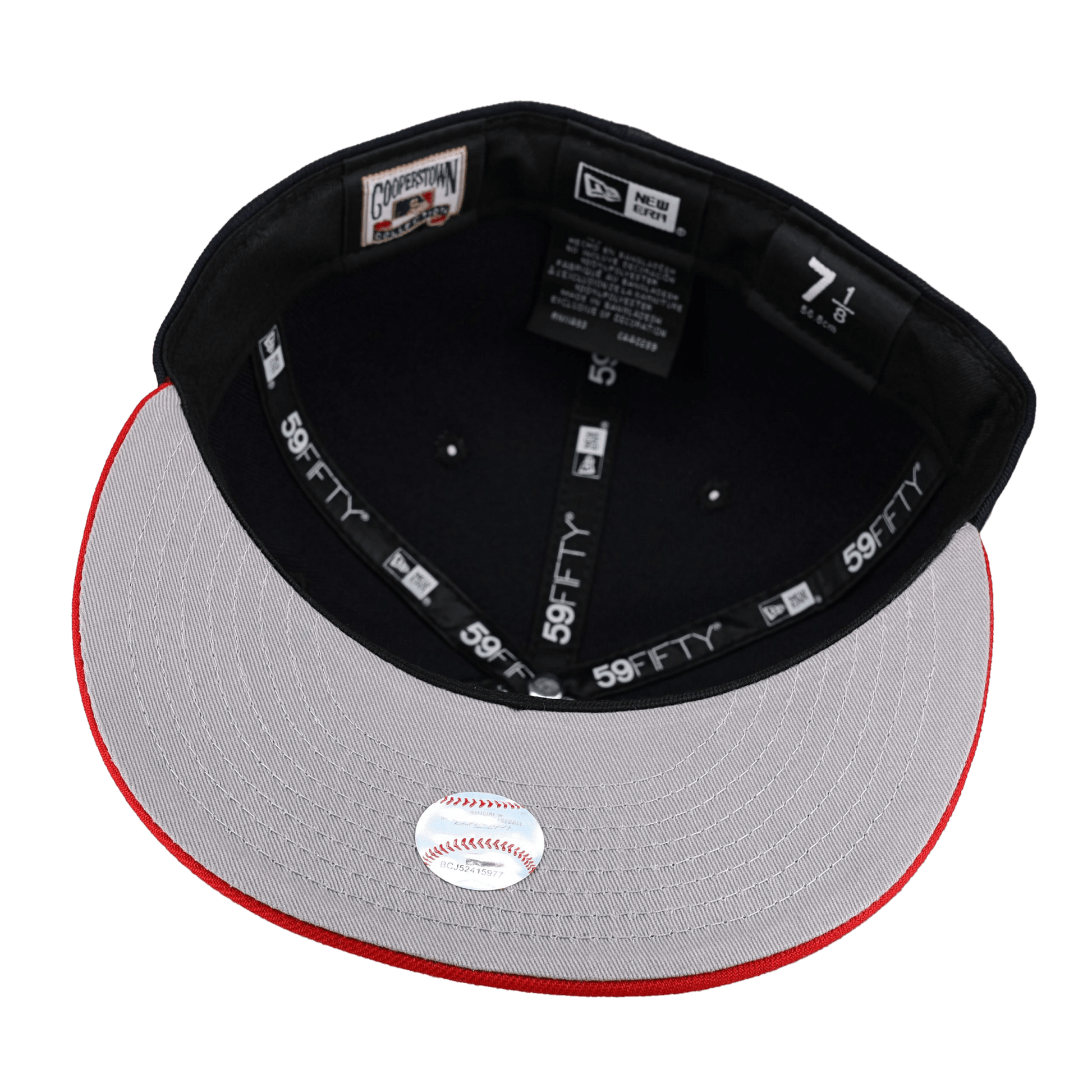 Cleveland Indians Navy 1995 Champions Patch 59Ffity Fitted Hat - Lucid Soles