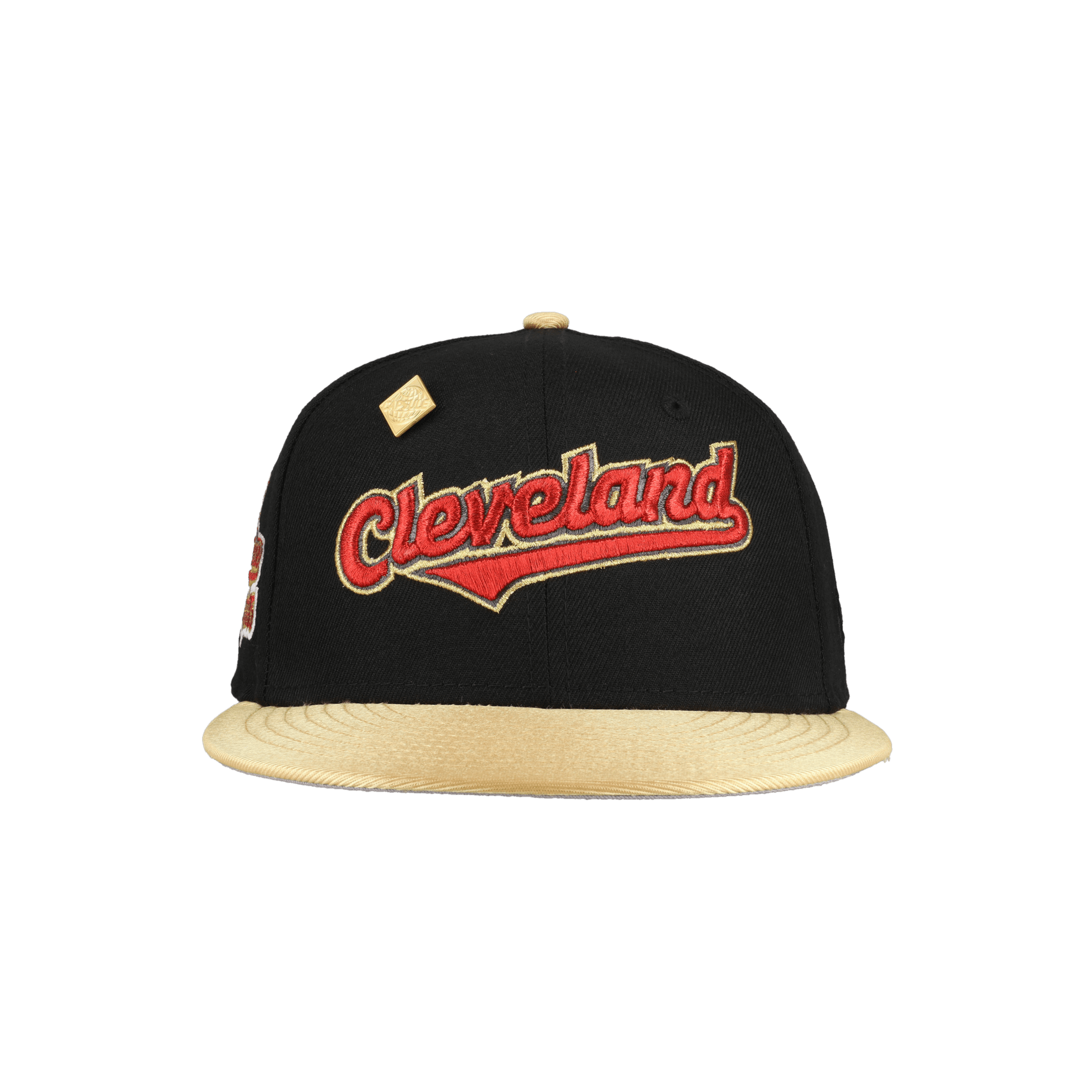 Cleveland Indians Black 1995 Champions Patch 59Ffity Fitted Hat - Lucid Soles