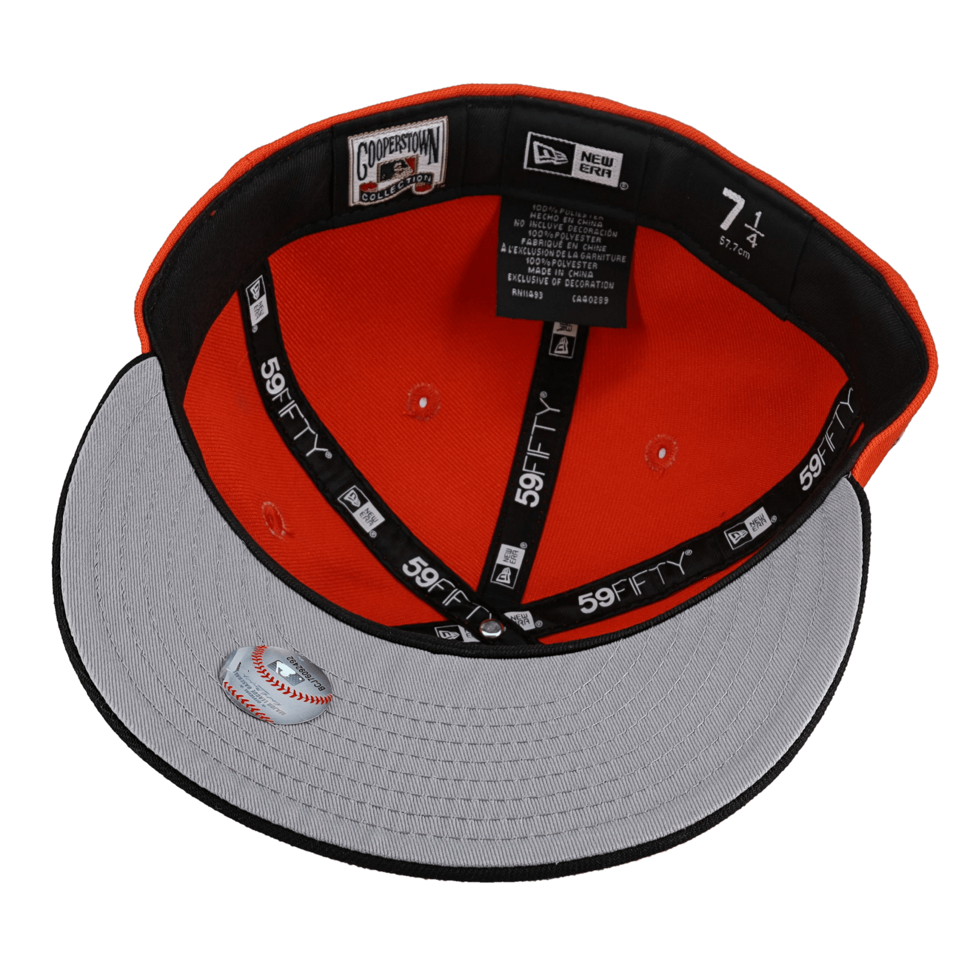 Anaheim Angels 40th Season Patch Orange 59Fifty Fitted Hat - Lucid Soles