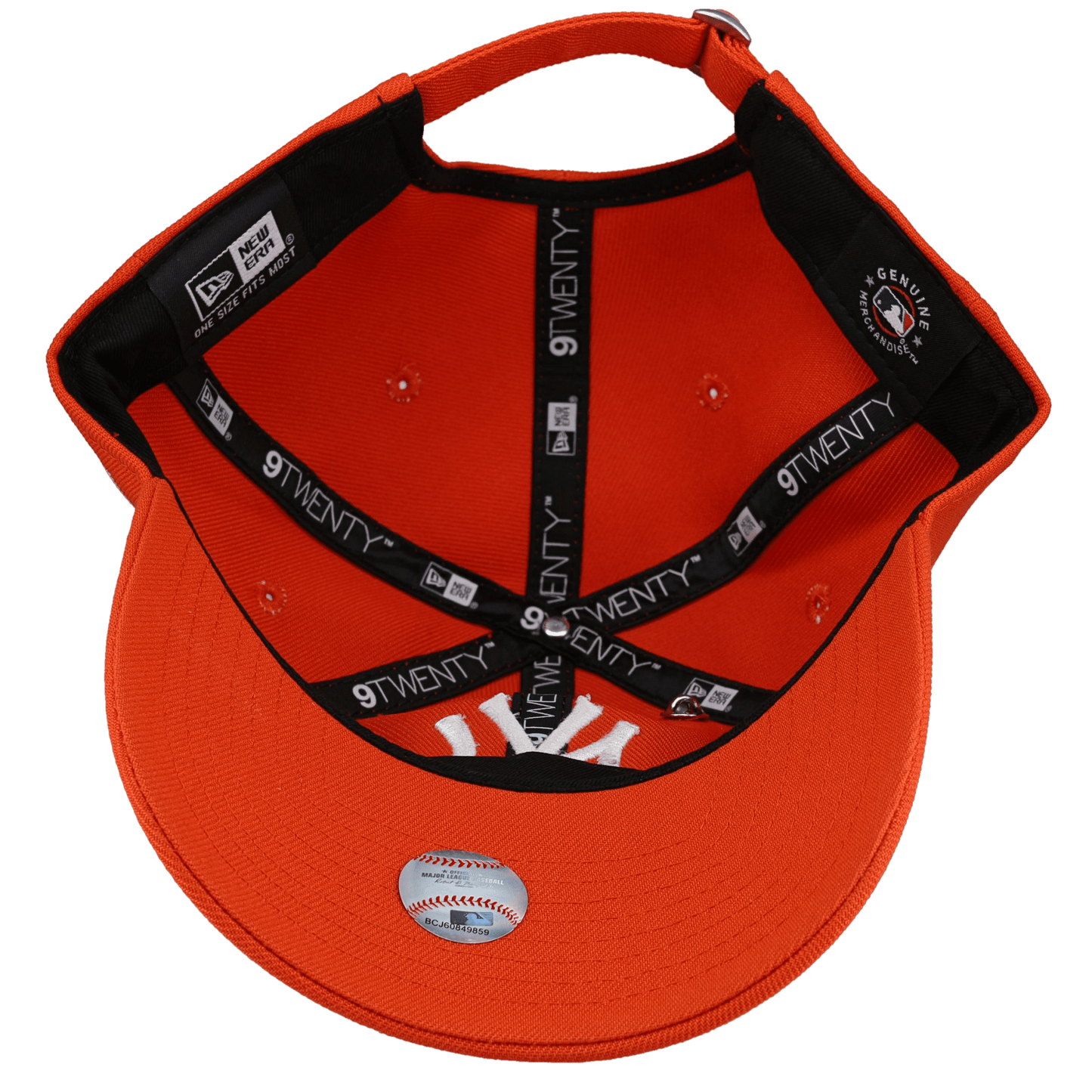 New York Yankees New Era 9Twenty Adjustable Hat (Countdown Orange) - Lucid Soles