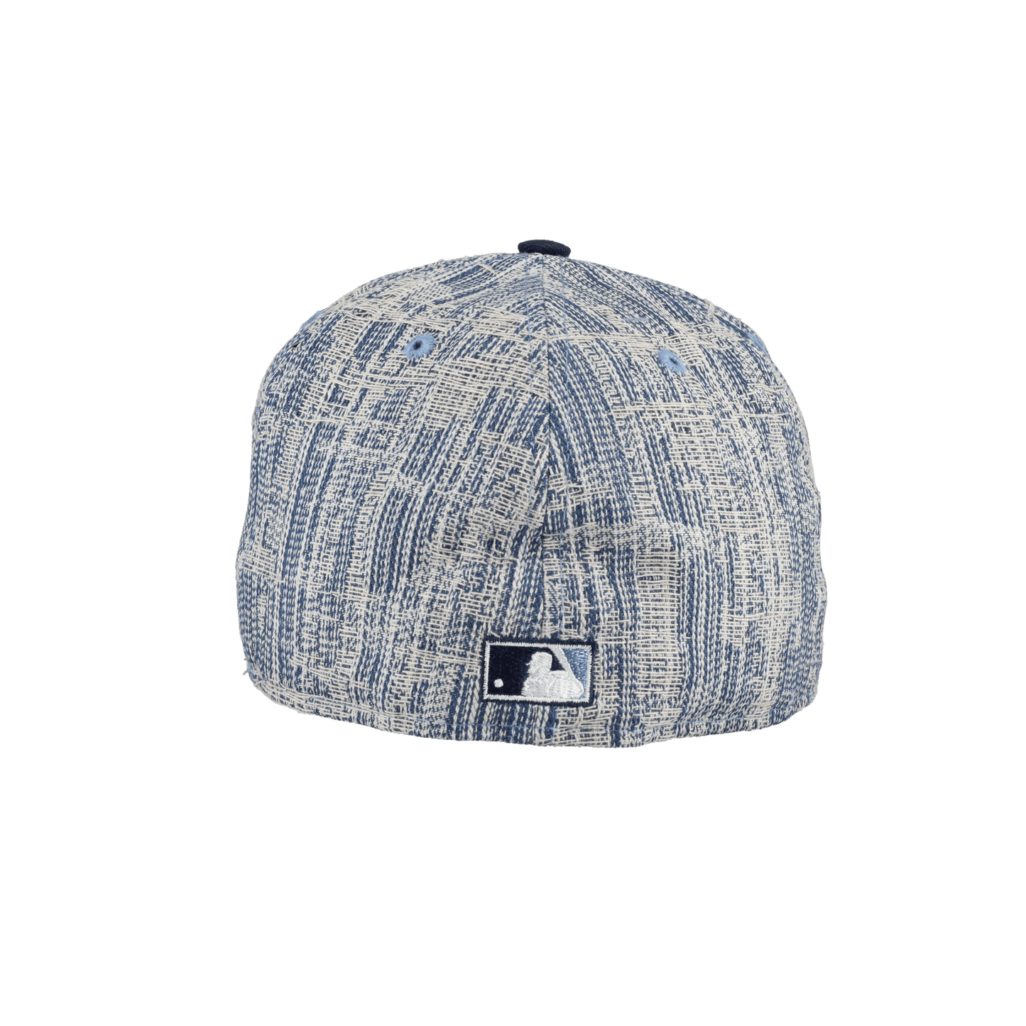 New York Yankees Distressed Denim 50th Season Patch 59Fifty Fitted Hat - Lucid Soles