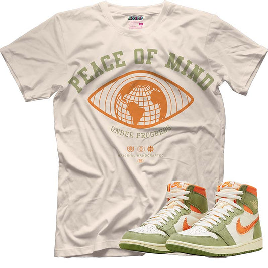 Peace Of Mind (AIR JORDAN 1 HIGH OG CRAFT “CELADON”) T-Shirt - Lucid Soles