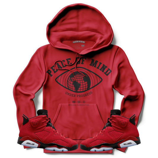 Peace Of Mind (Air Jordan 6 Toro Bravo) Hoodie - Lucid Soles