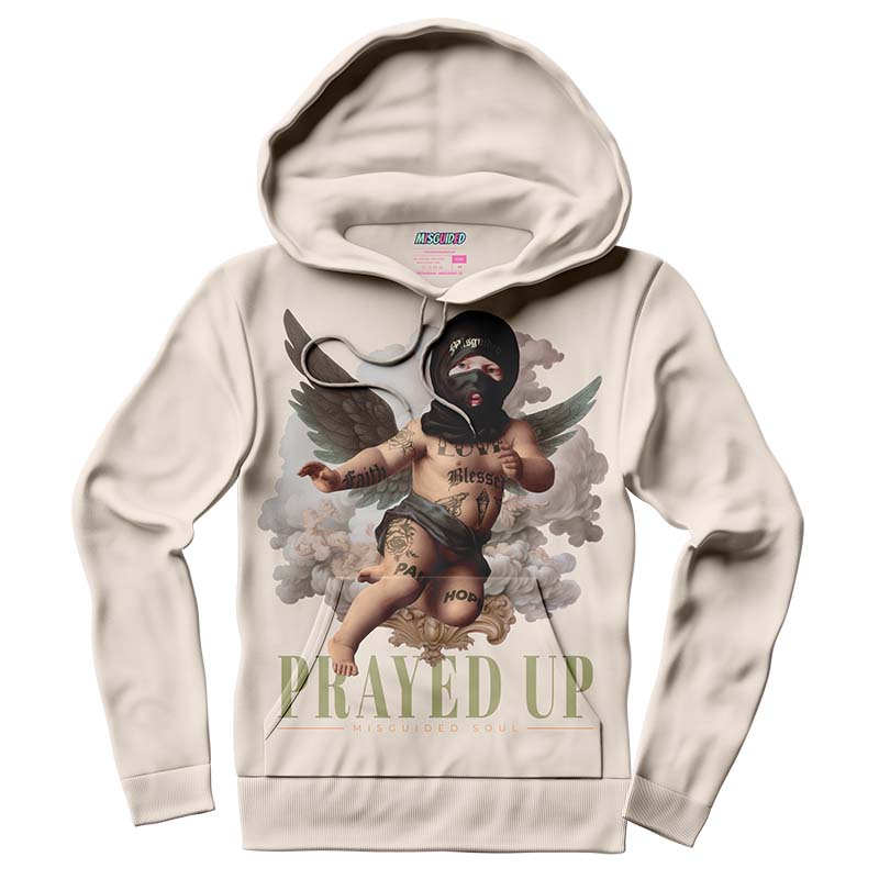 Prayed Up (AIR JORDAN 1 HIGH OG CRAFT “CELADON”) Hoodie - Lucid Soles